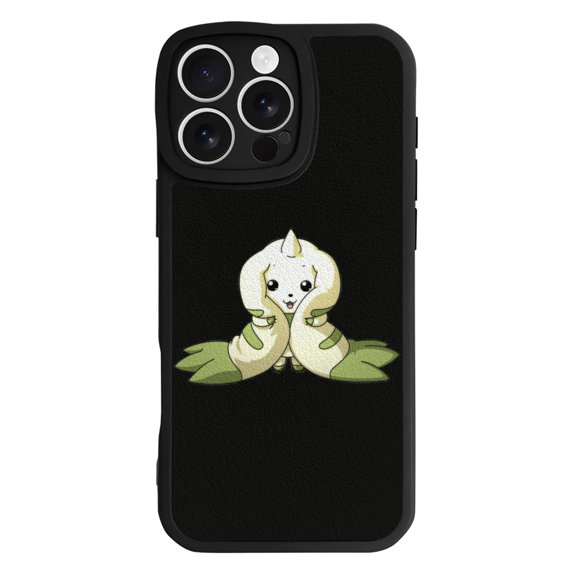 （画像用） Digimon デジタルモンスター/デジモン 【iPhone 16シリーズ対応】シリコンスマホケース（レザー調） 材質：シリコン